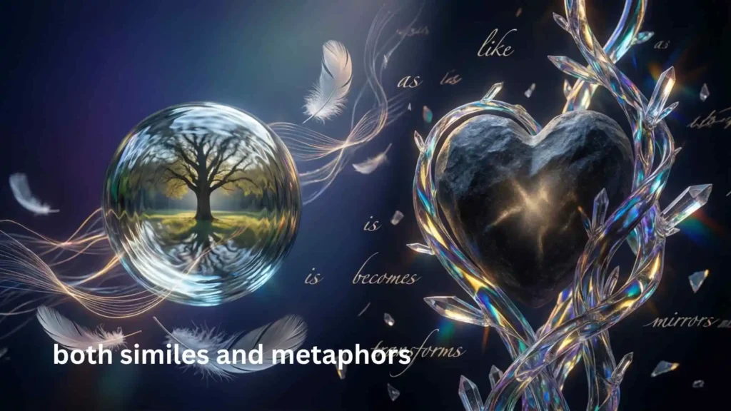 both similes and metaphors