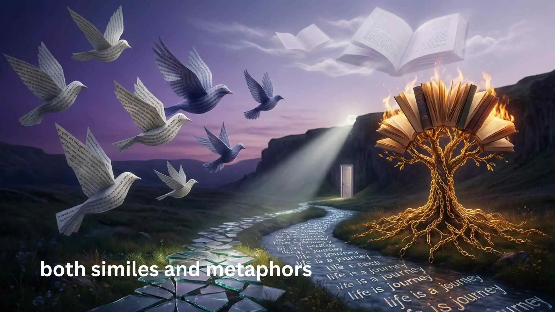 both similes and metaphors