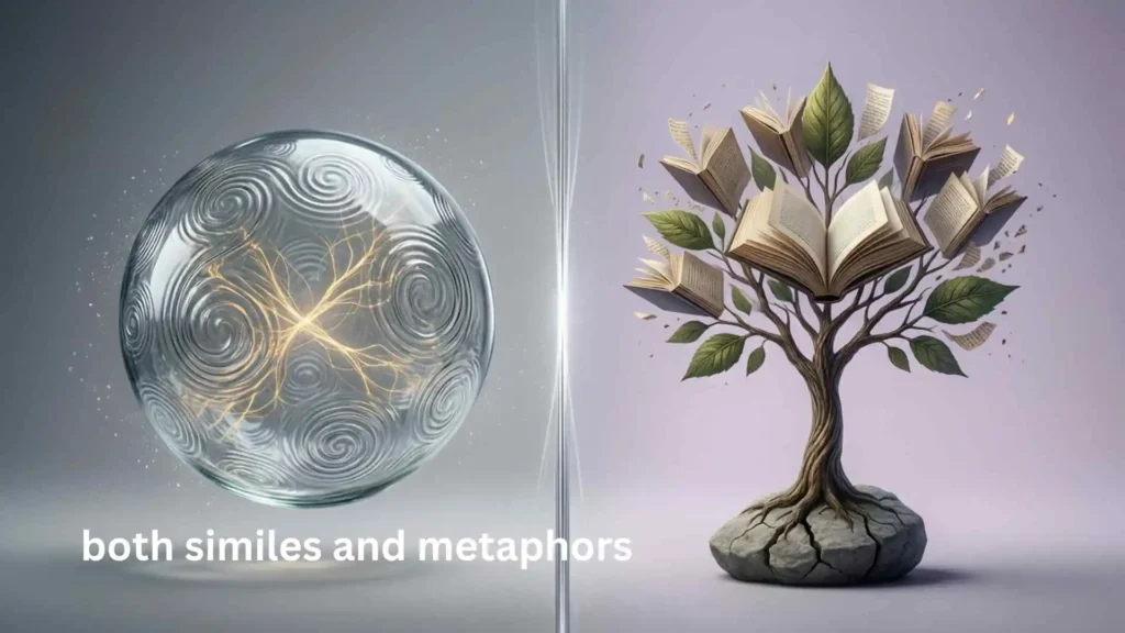 both similes and metaphors