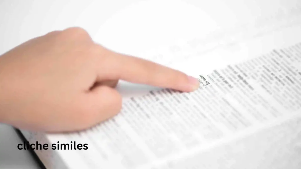 cliche similes