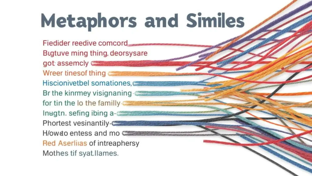 list of metaphors and similes