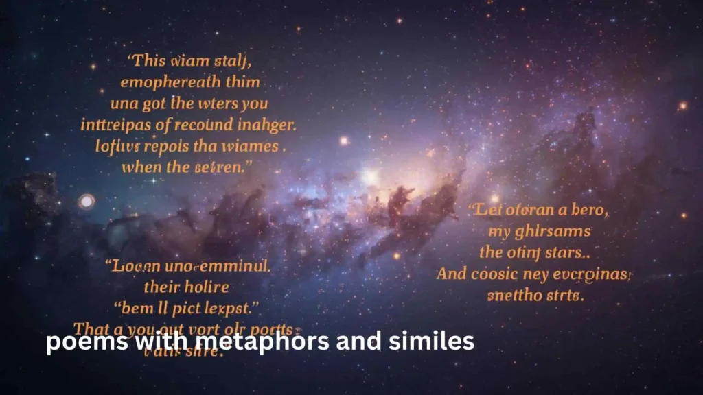 poems with metaphors and similes