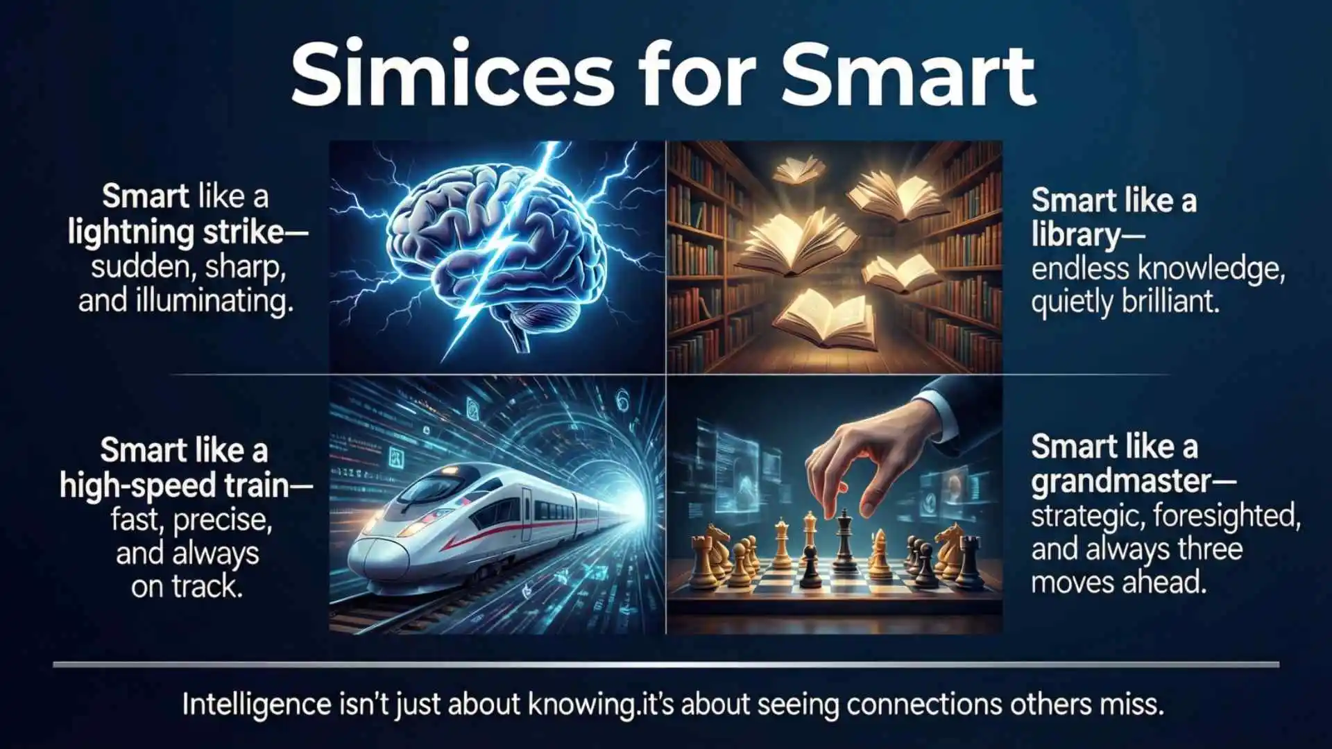 Brilliant Similes for Smart People That Spark Creativity 