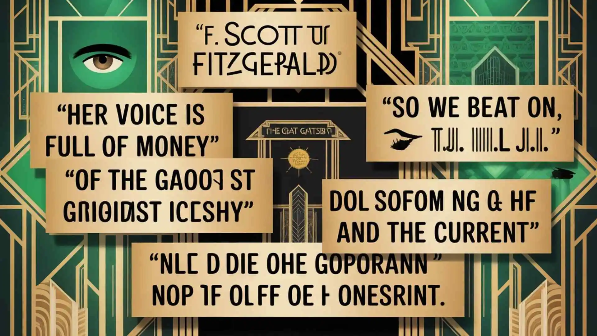 similes in the great gatsby