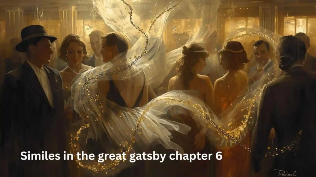 similes in the great gatsby