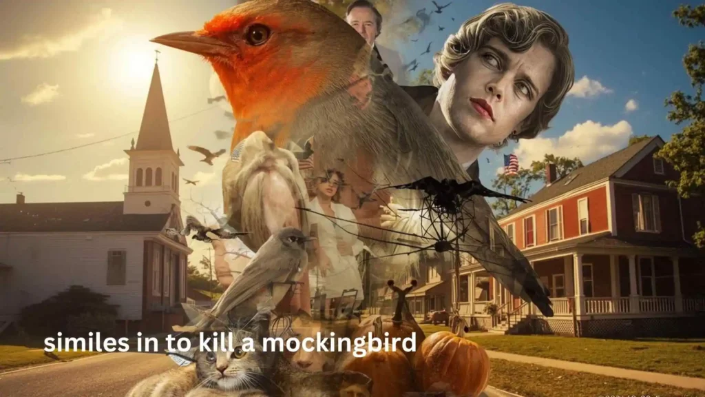 similes in to kill a mockingbird