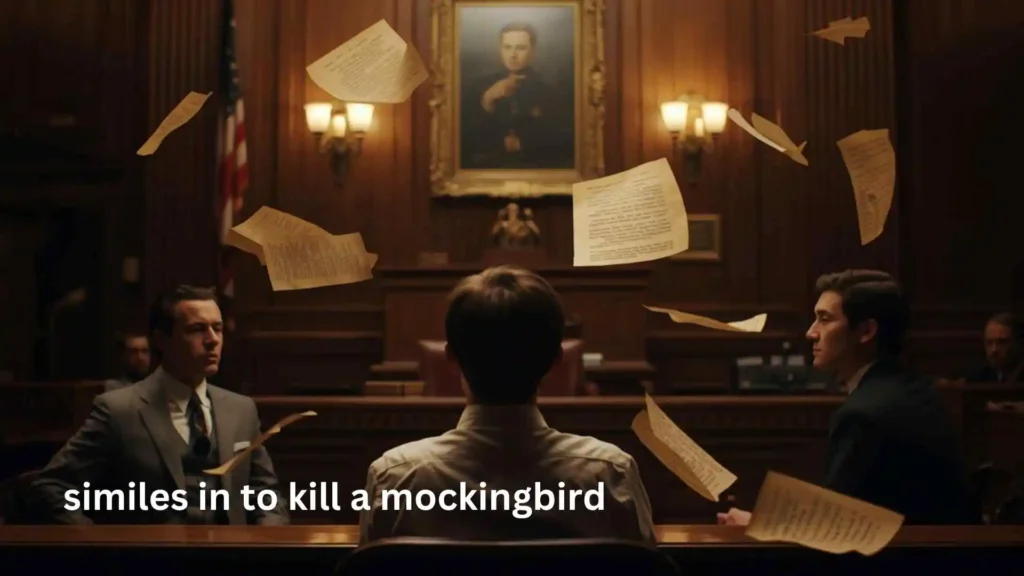 similes in to kill a mockingbird