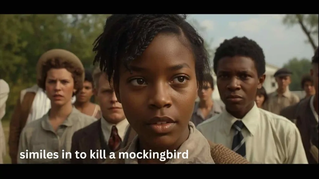 similes in to kill a mockingbird