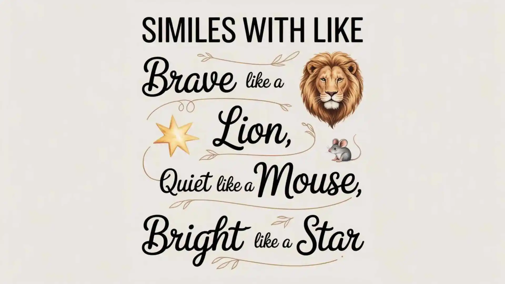 Amazing Similes with ‘Like’ Master Creative Writing and Captivate Emotions