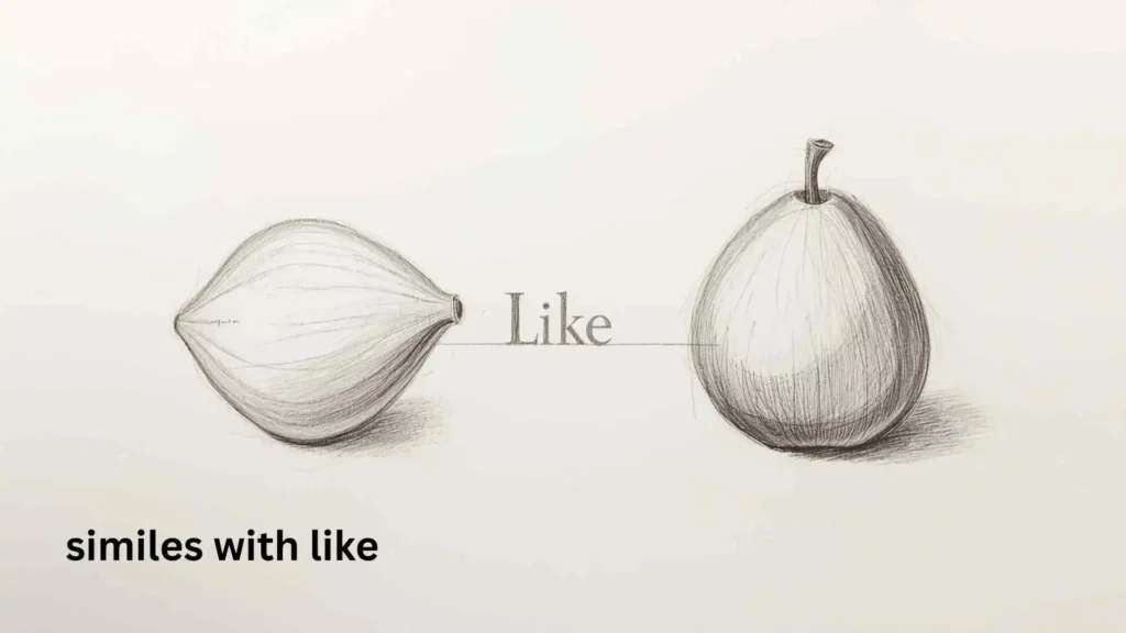similes with like