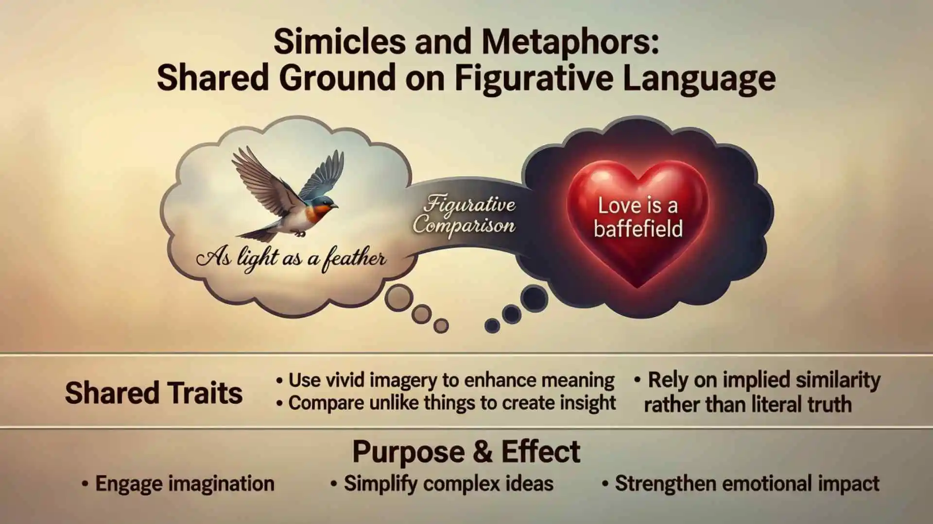 The Hidden Connection Between Similes and Metaphors The Key to Powerful Writing