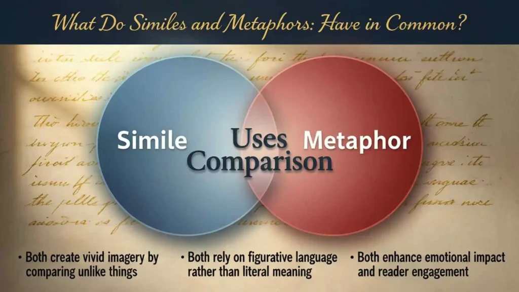 what do similes and metaphors have in common