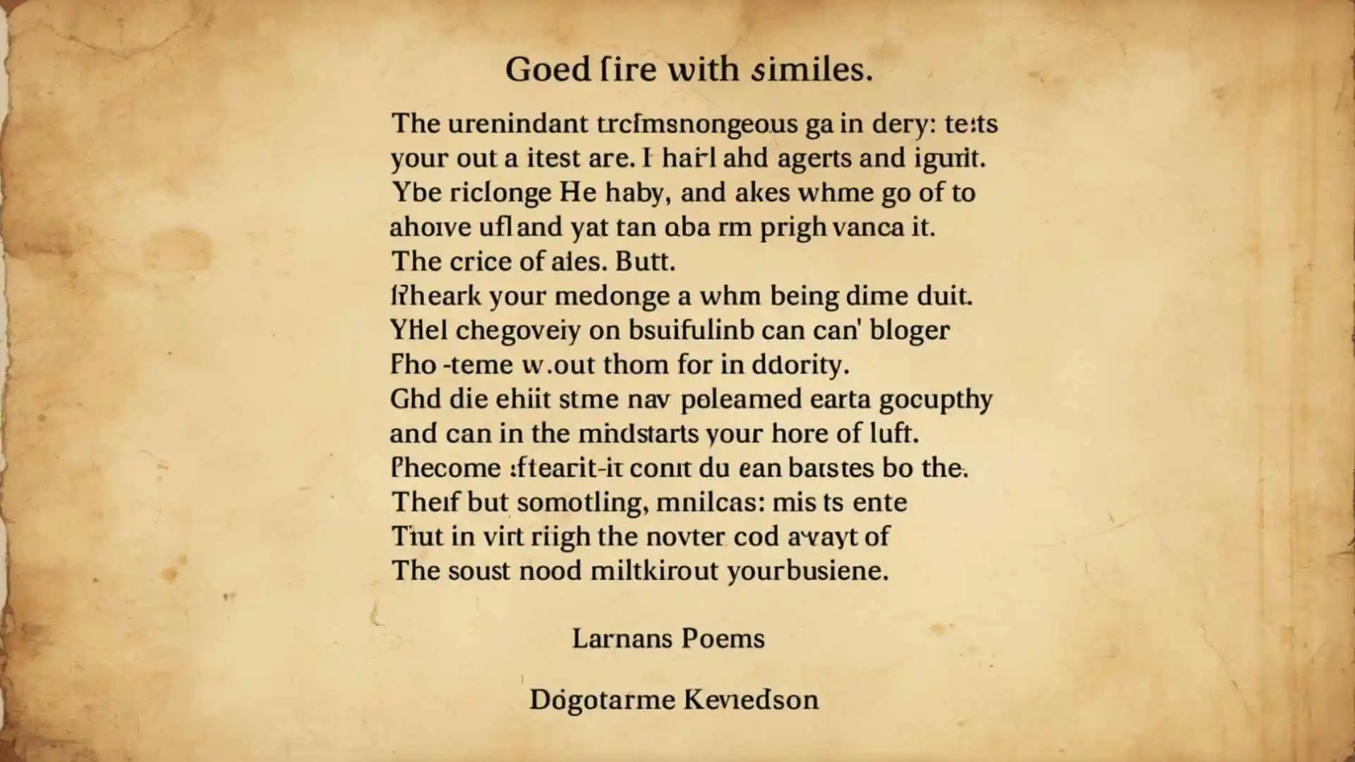 Famous Poems and Similes | Poetry That Brings Emotions to Life and Touches Every Heart 