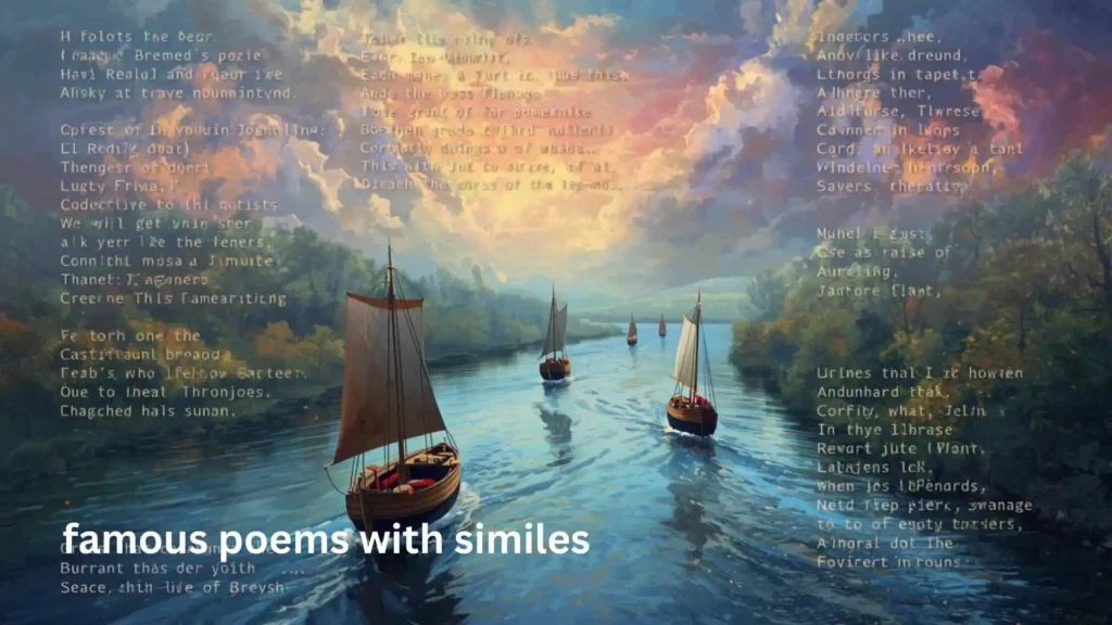 famous poems with similes
