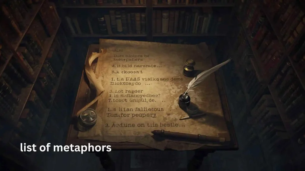 list of metaphors