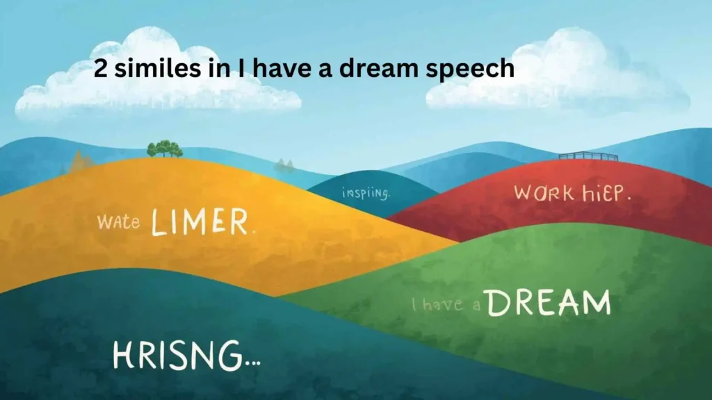 Metaphors in I Have a Dream Speech