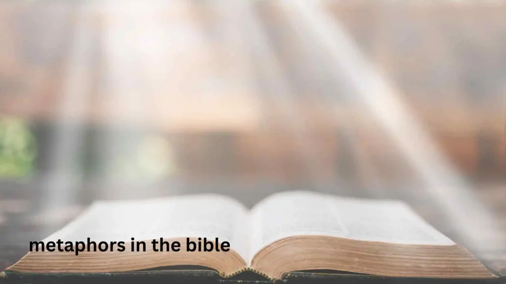 metaphors in the bible