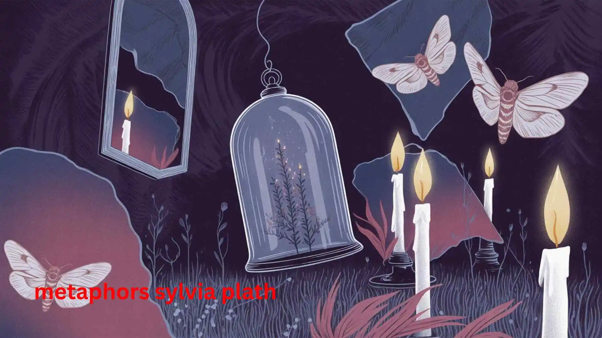 metaphors sylvia plath