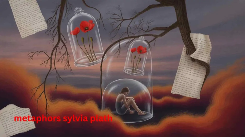 metaphors sylvia plath