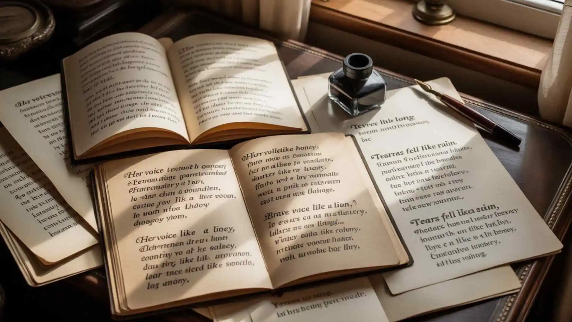 poems that use similes