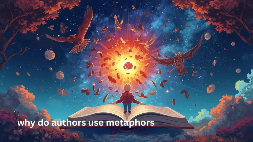 why do authors use metaphors
