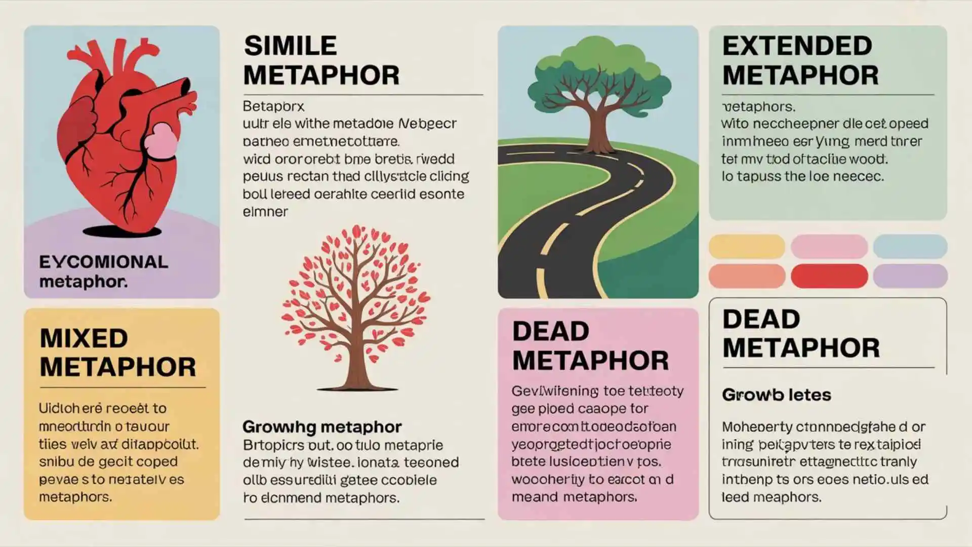 Different Types of Metaphors | Creative Examples to Understand and Use Easily