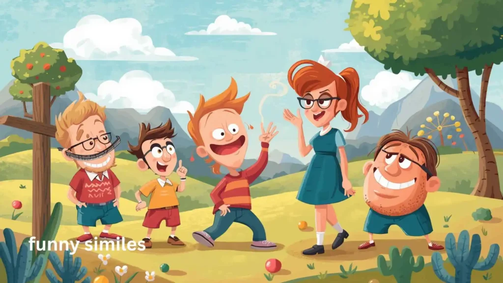 funny similes