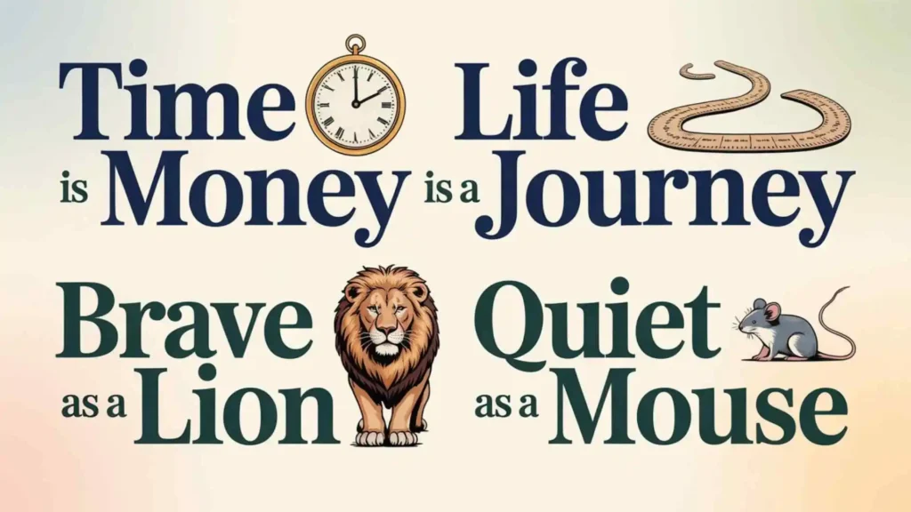 metaphors and similes examples