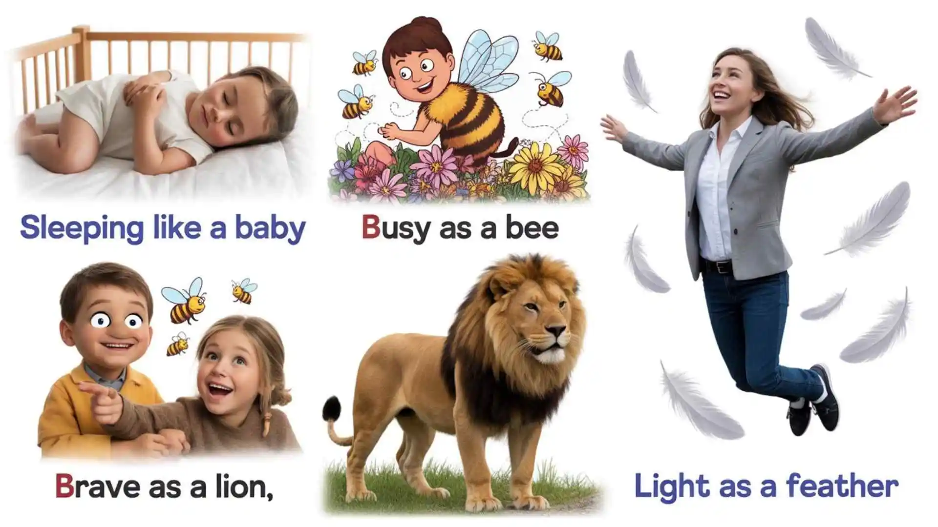 Pictures of Similes That Make English Fun and Easy to Learn for 2026