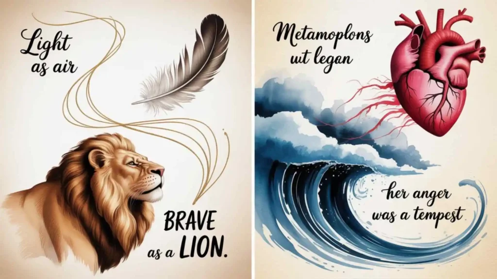 similes and metaphors