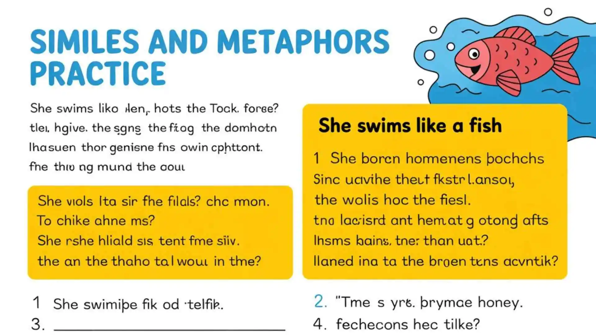 Top Similes and Metaphors Worksheets | Fun Practice for Easy Learning in 2026