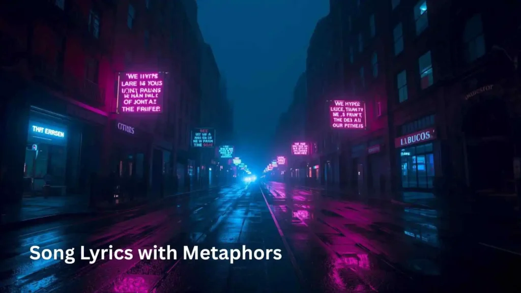 Song Lyrics with Metaphors