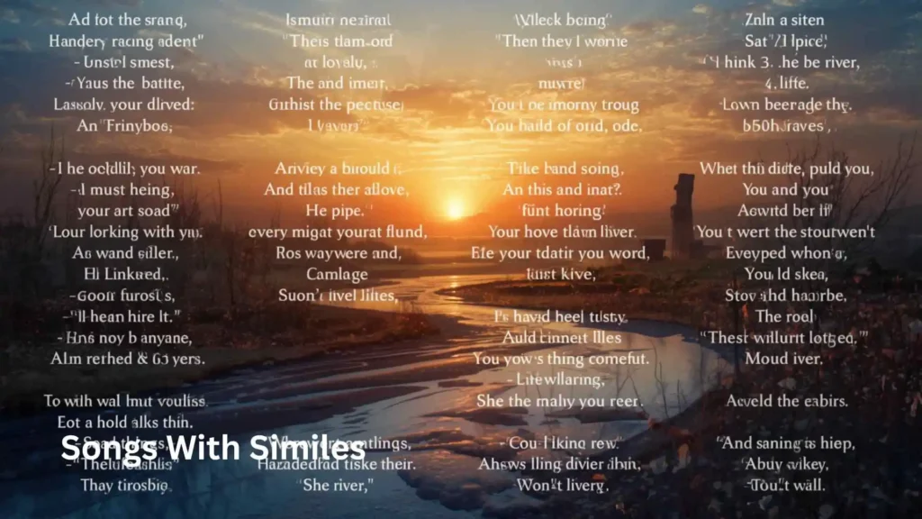 Songs With Similes