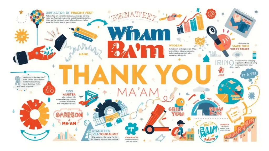 Top what does wham bam thank you ma'am mean