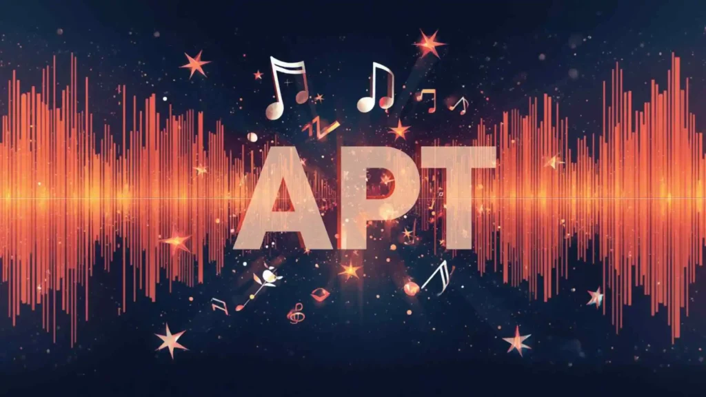 what does apt mean in the song