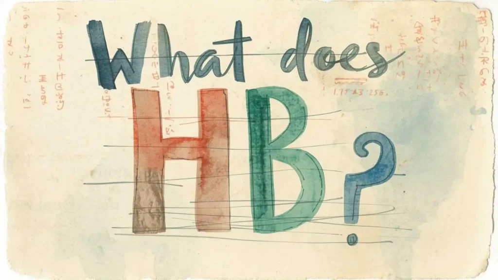 what does hb mean