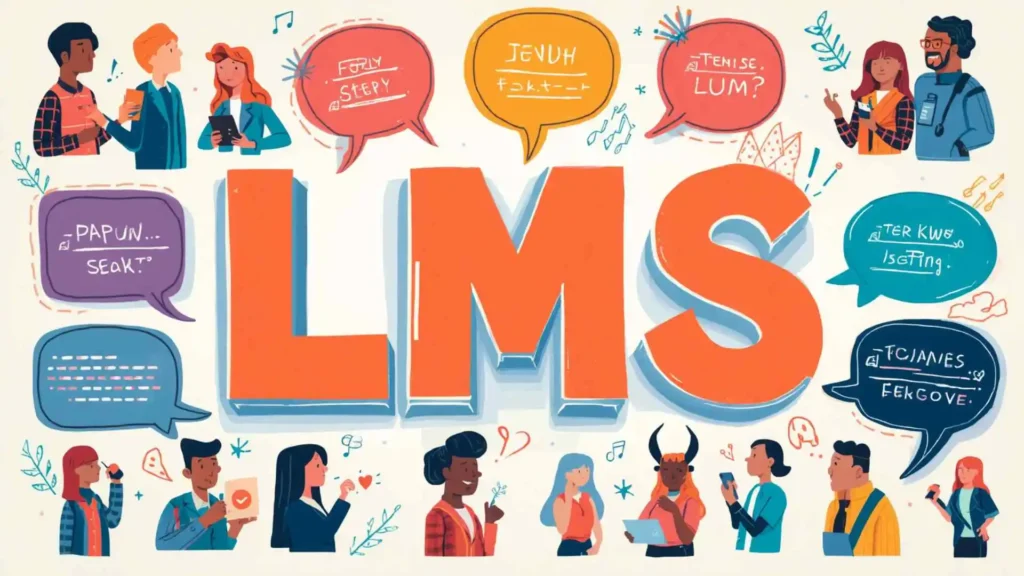 what does lms mean in text