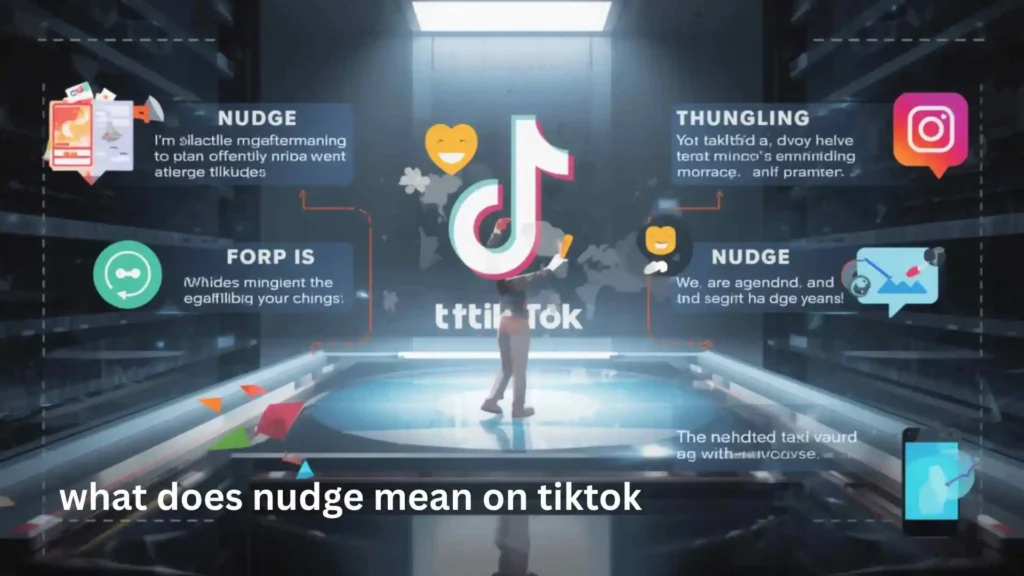 what does nudge mean on tiktok