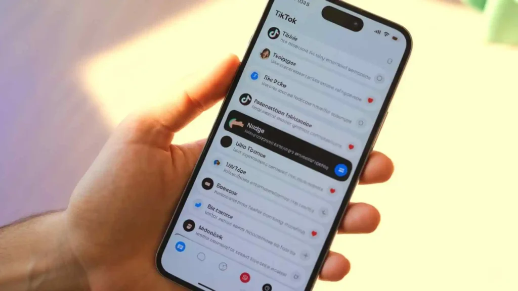 what does nudge mean on tiktok