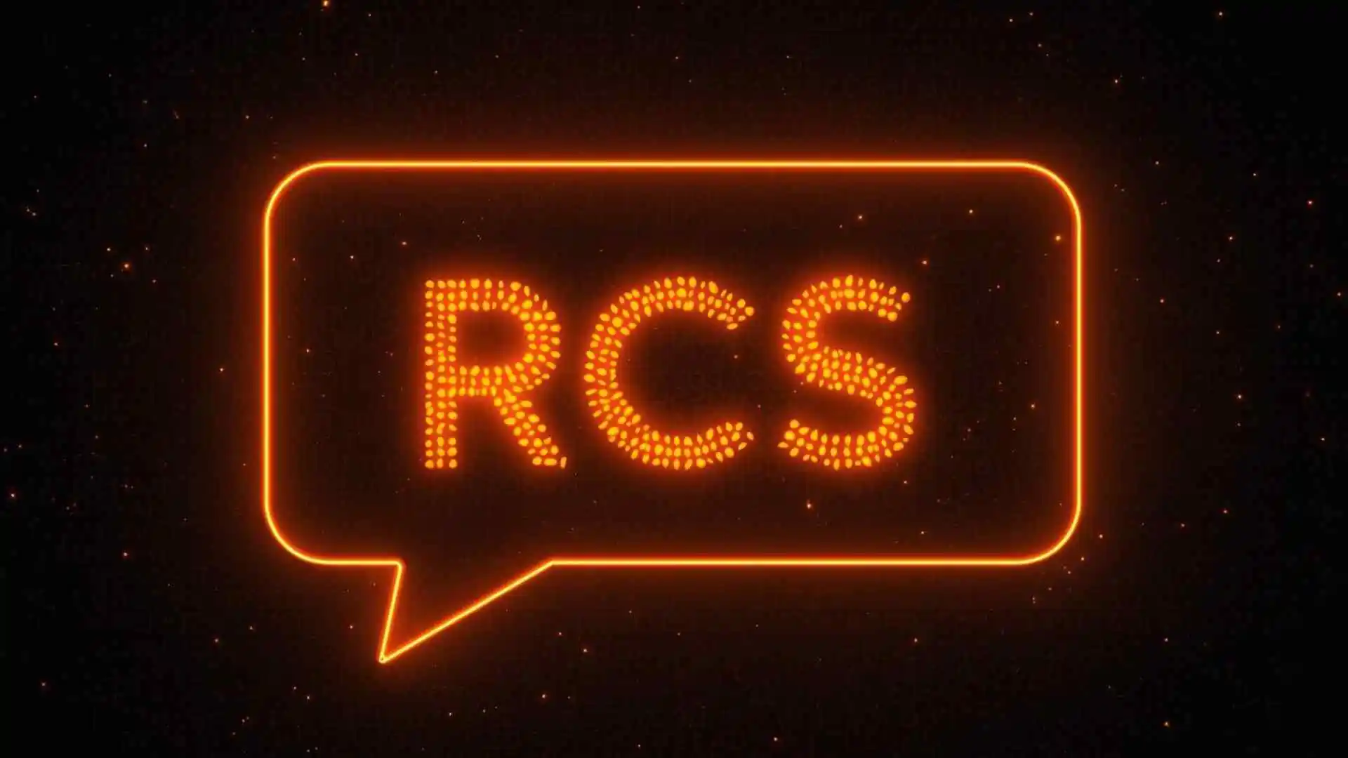 what does rcs mean in text