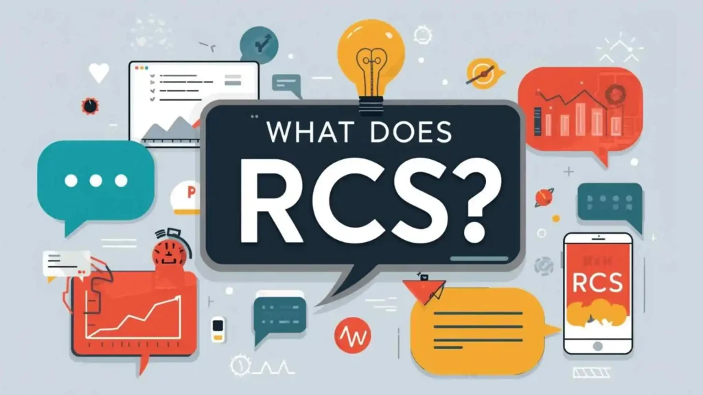 what does rcs mean in text