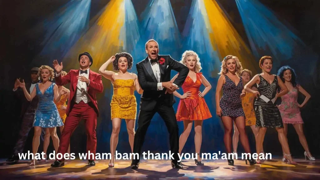 Top what does wham bam thank you ma'am mean