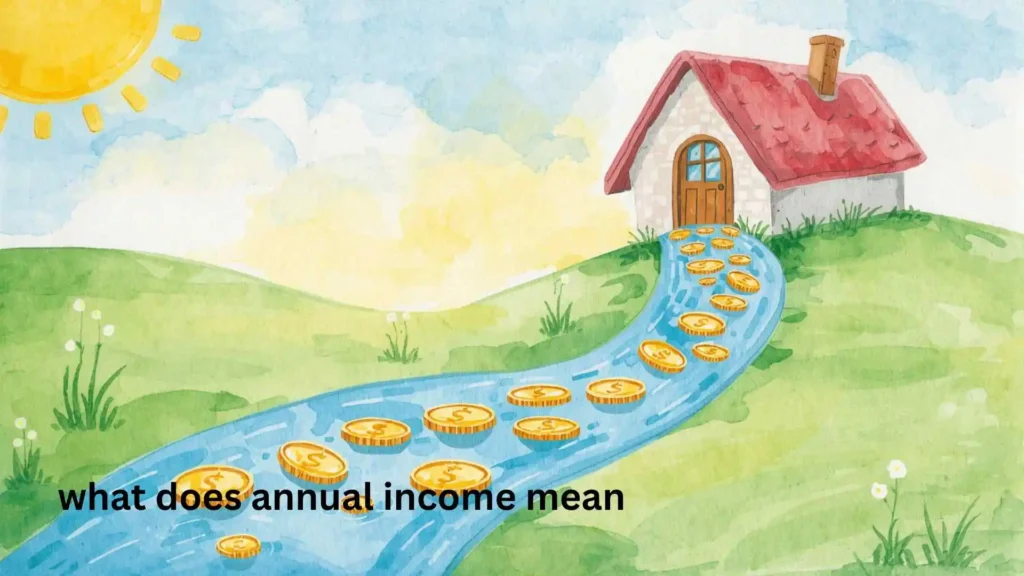 what does annual income mean