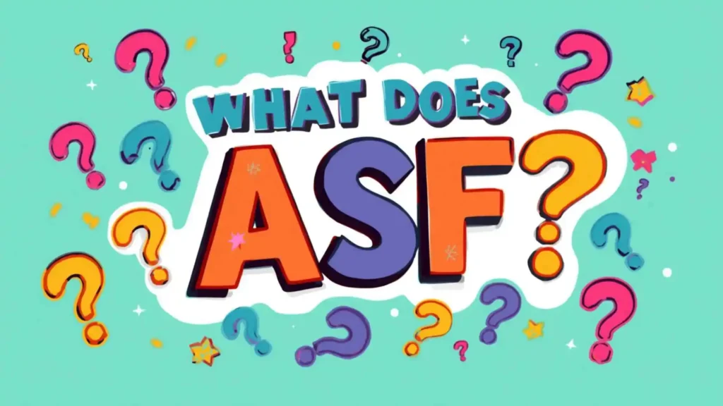 what does asf mean