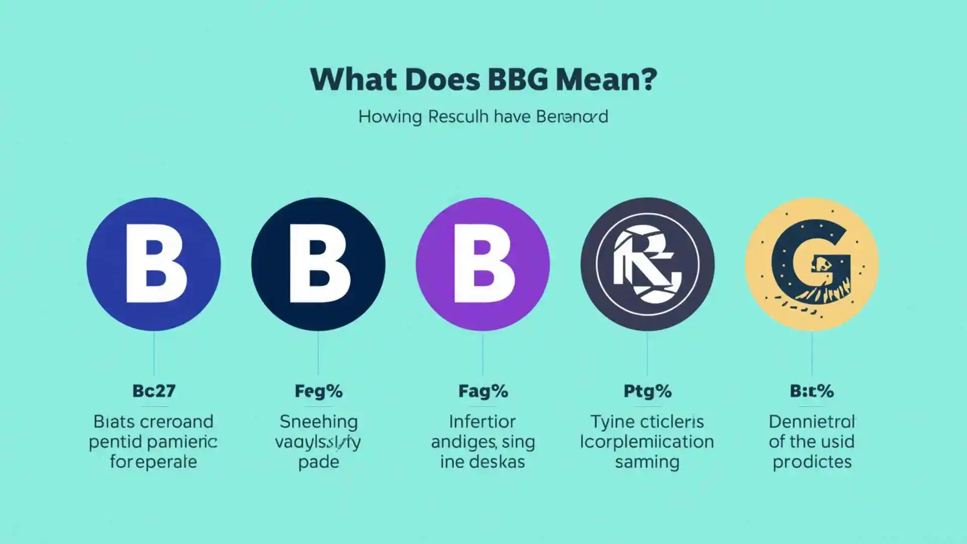 what does bbg mean