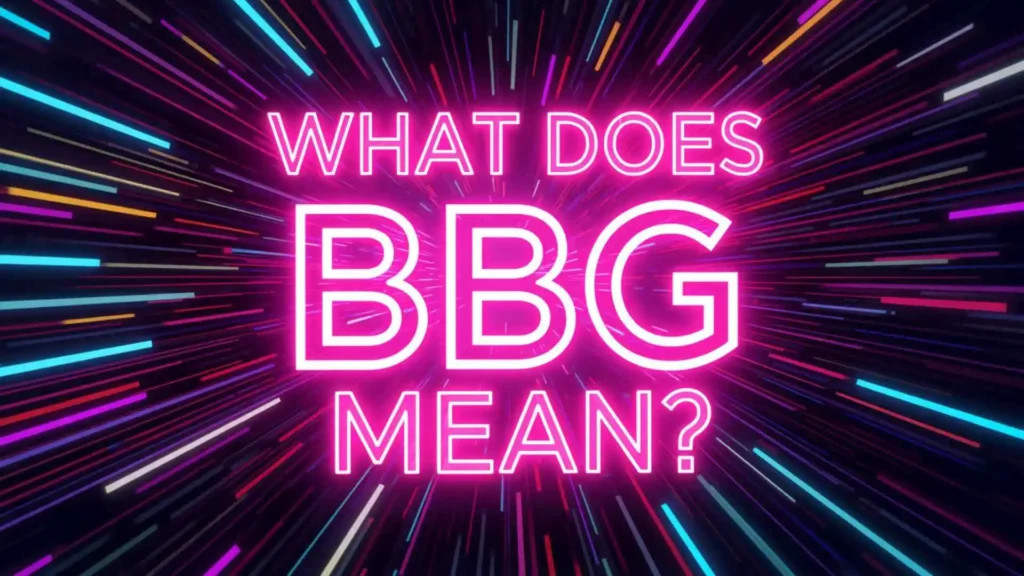 what does bbg mean