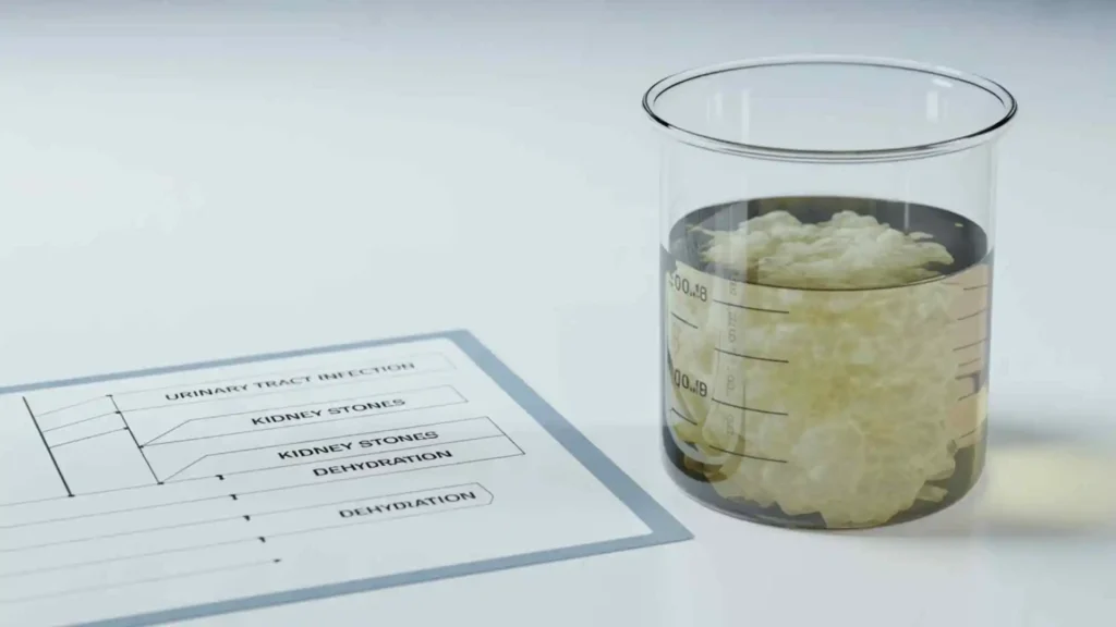 what does cloudy urine mean