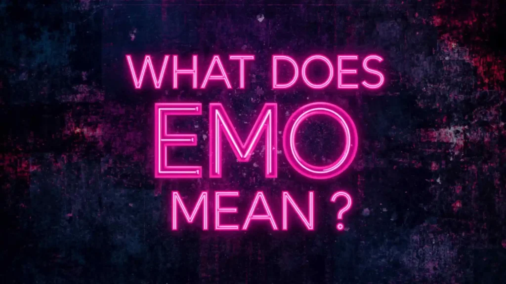 what does emo mean