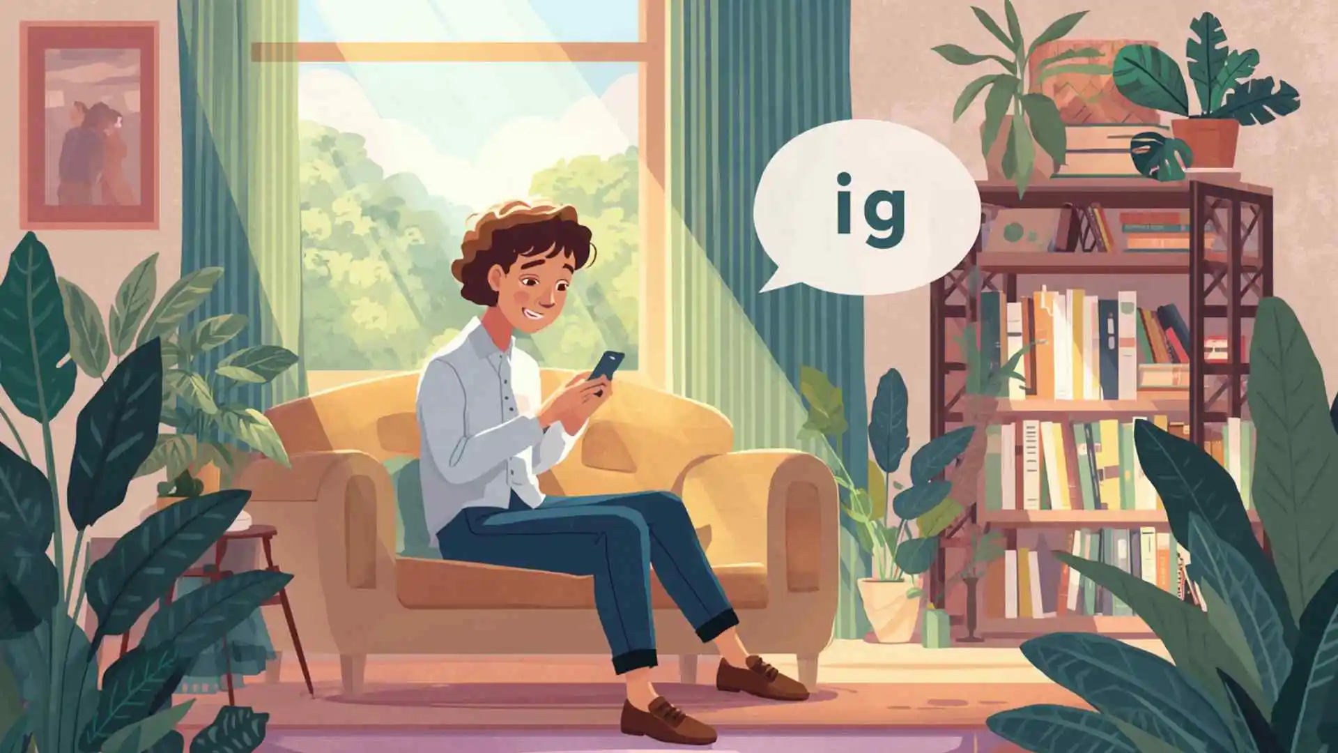what does ig mean in text