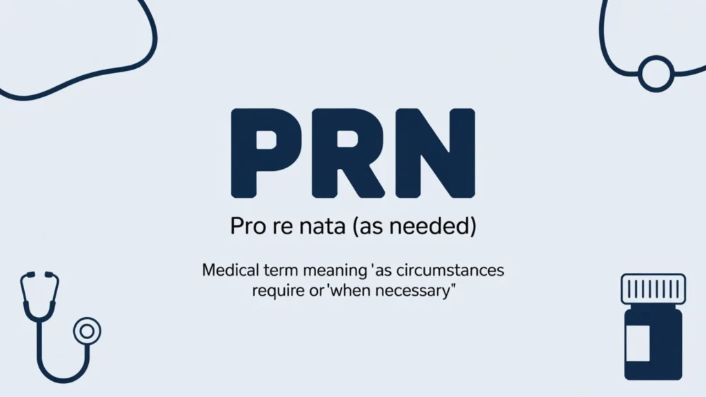 what does prn mean